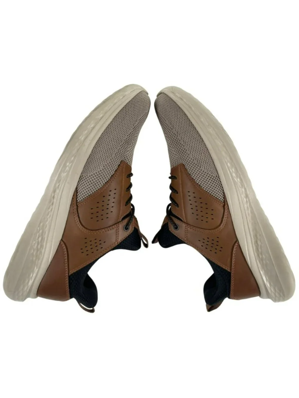 Skechers Relaxed Fit Slade Streetwear Breyer Brown Sneakers Men's Sz 10 USED